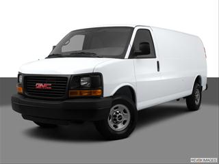 2012 GMC Savana 3500 Cargo 3-door  Diesel Extended Extended Van Front angle medium view photo